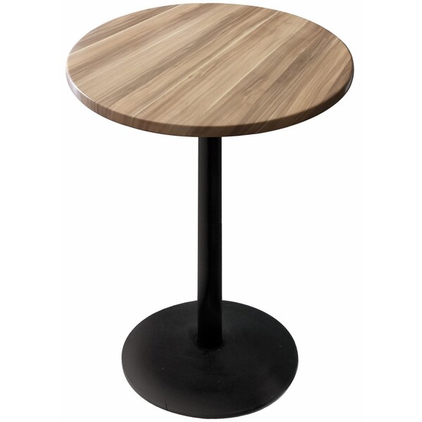 42" Tall In/Outdoor All-Season Table, 30" dia. Natural Top